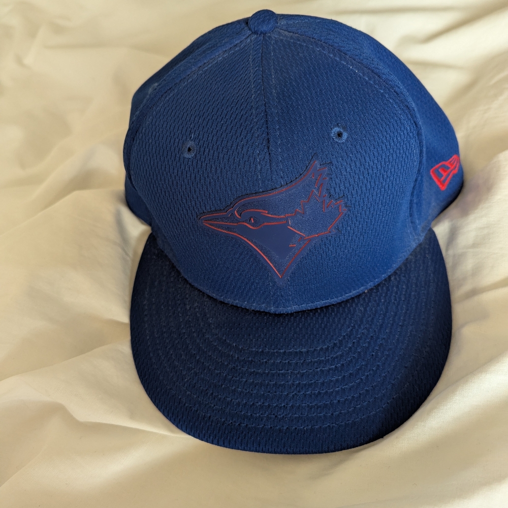 MLB Toronto Blue Jays Flat Brim Fitted Hat